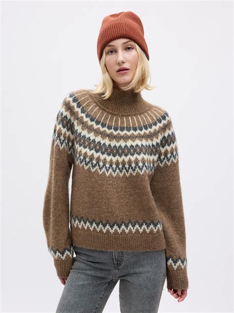 the fair isle sweater